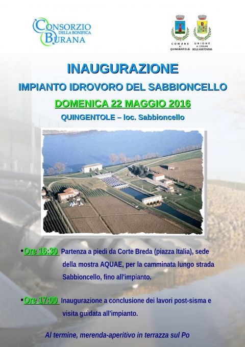 Il grande impegno dei CdB per la sicurezza idrogeologica e l’irrigazione nelle zone terremotate