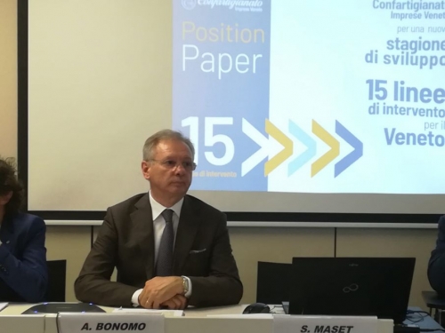 Confartigianato: quindici linee di intervento per il Veneto