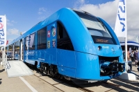 immagine: Arriva anche sulla rete italiana il treno blu ad idrogeno